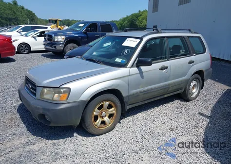 2004 Subaru Forester 2.5X from USA, damaged, VIN JF1SG63664H720522